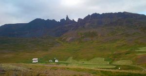 Granjas Camino del Volcán Snaefells Snæfellsjökull. Vesturland. Islandia.