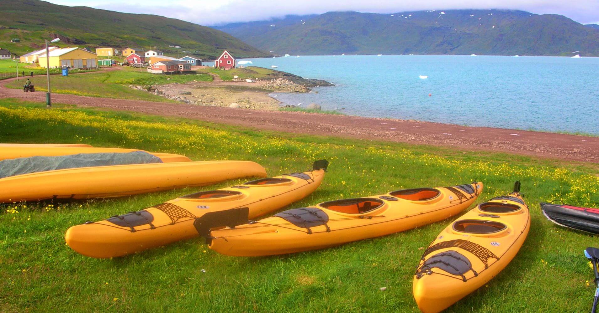 Groenlandia un Paseo en Kayak. Dinamarca.