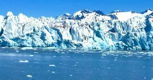 Hielos y Seracs del Glaciar Columbia. Alaska, Estados Unidos.
