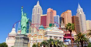 Hotel New York. Las Vagas. Nevada, Estados Unidos.
