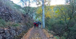 Huertos y Terrazas. Amanaderos de Riodeva. Teruel, Aragón.