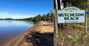 Hutcheson Beach. Parque Provincial Algonquin. Ontario, Canadá.