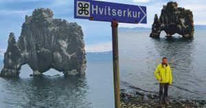 Hvítserkur. Península de Vatnsnes. Norðurland Vestra. Islandia.