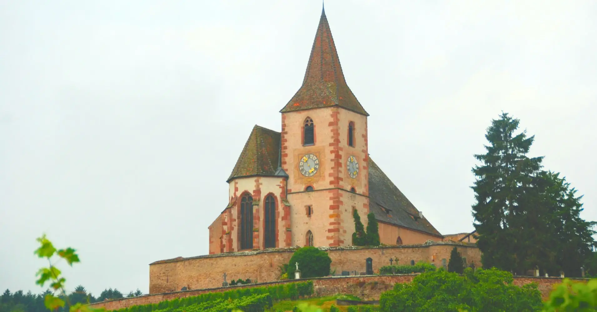 Iglesia de Hunawihr, que ver en Alsacia.