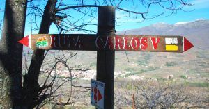 Indicador de Dirección de la Ruta de Carlos V.