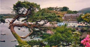 Isla de Skye. Puerto de Portree, Escocia.