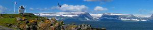 Isla de Vigur, Ísafjörður. Vestfirðir. Islandia.