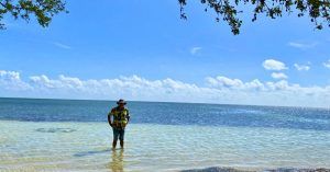 Islamorada Anne´s Beach Lower Matercumbe Key. Road Trip Sur de La Florida, Estados Unidos.