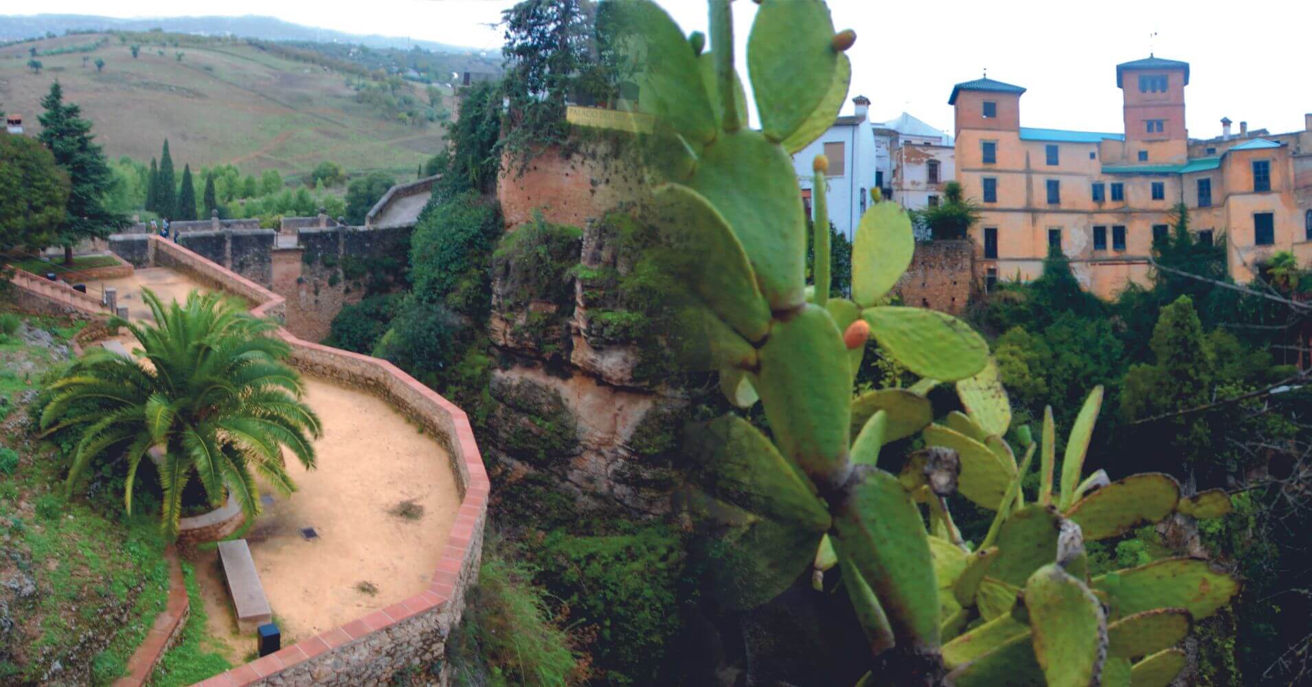 Jardines de Cuenca. Ronda. Málaga, Andalucía.