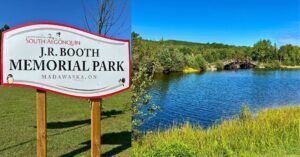 JR Booth Memorial Park. Parque Provincial Algonquin. Ontario, Canadá.