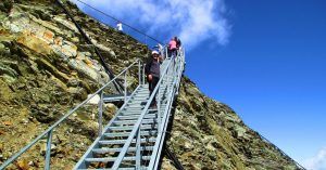 La Escalera de la Montaña Isidor. Top of Tirol, Austria.