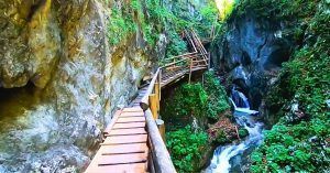 La Garganta Gorge Dr Vogelgesangklamm. Spital am Pyhrn. Hasenberg, Austria.