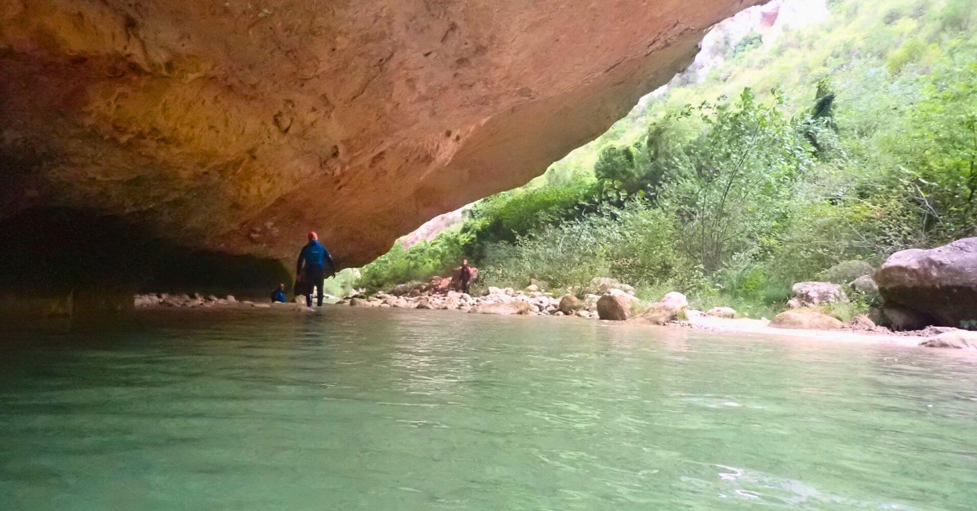 La Gran Visera. Cañón del Vero. Sierra de Alquezar. Huesca.
