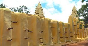 La Mezquita Bobo Dioulasso en Burkina Faso.