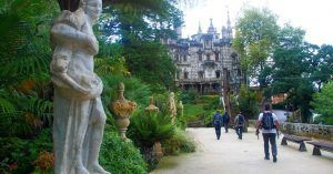 La Quinta da Regaleira en Sintra. Portugal.