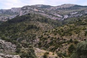 La Vall de Laguar. Ruta de los 6000 Escalones Catedral del Senderismo. Alicante.