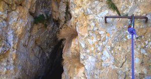La Vía ferrata Norte del Cid. Petrer, Alicante. Comunidad Valenciana.
