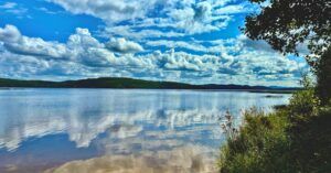 Lac Taureau, Sentier L´Acalmie. Quebec, Canadá.
