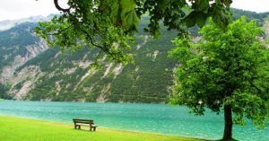 Lago Achensee. Tirol, Austria.