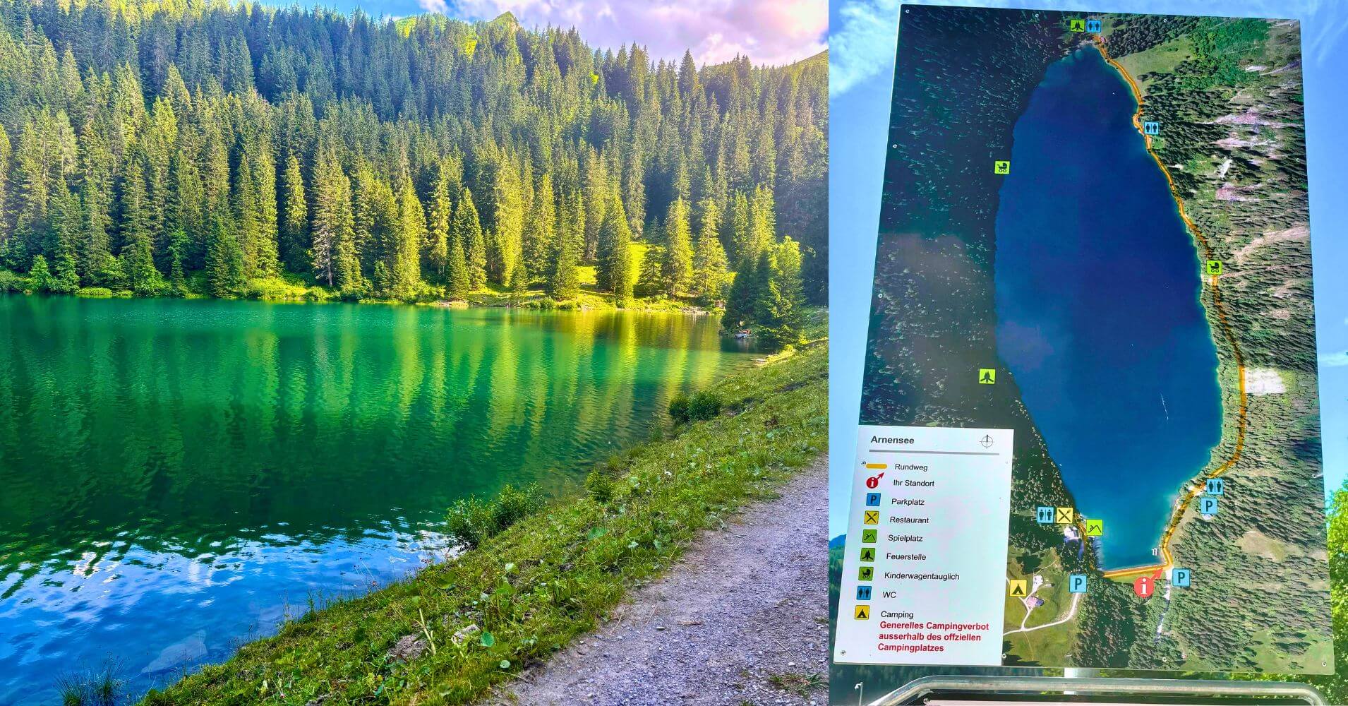 Lago Arnensee, Gstaad. Suiza.