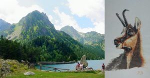 Lago de San Mauricio. Parque Nacional de Aigües Tortes, Lérida. Cataluña.