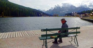Lago di Misurina. Alpes Dolomitas. Belluno. Véneto. Italia.