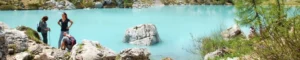 Lago di Sorapis. Cortina d' Ampezzo. Dolomitas, Belluno. Véneto. Italia.