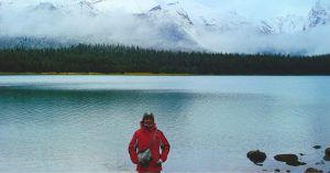 Lago Maligno, Parque Nacional Jasper. Alberta, Canadá.