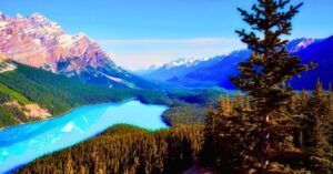 Lago Peyto. Parque Nacional de Banff. Alberta. Canadá.