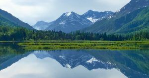 Lagos y Fiordos de Alaska, Estados Unidos.