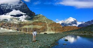 Lagos y Glaciares del Materhorn Glacier Trail. Sendero de los Glaciares. Zermatt, Suiza.