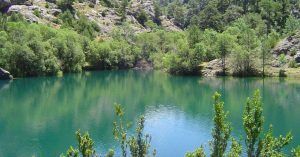 Laguna de Valdeazores en la Sierra de Cazorla. Jaén. Andalucía.