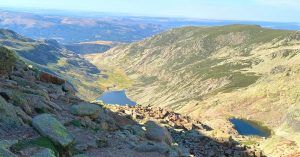 Laguna del Barco y Laguna Cuadrada. Garganta de Galín Gómez. Sierra de Gredos. Ávila. Castilla y León.