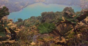 Laguna del Cráter del Volcán Irazú. San Juan de Chicuá, Cartago. Costa Rica.