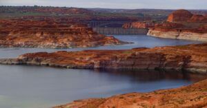Lake Powell. Arizona, Utah. Estados Unidos.