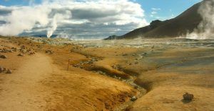 Las Fumarolas de Hverarond. Lago Mývatn Norte de Islandia.