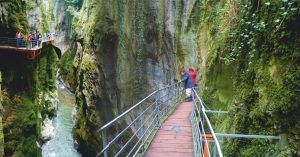 Les Gorges du Fier. Lovagni, Alta Saboya. Auvernia-Ródano-Alpes, Francia.