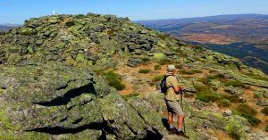 Llegando a la Cumbre de Pico El Torozo, Ávila.