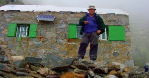 Llegando al Refugio Victory desde La Mira. Sierra de Gredos. Ávila.