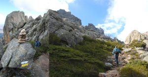 Los Fantasmas y Bajada al Collado de La Dehesilla. Manzanares El Real. Madrid.