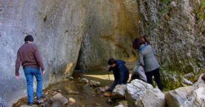 Manantial del Nacimiento del Río Guadalquivir. Parque Natural de Cazorla, Jaén. Andalucía.