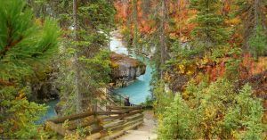 Marble Canyon, Parque Nacional Kootenay. Columbia Británica, Canadá.