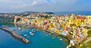 Marina Corricella. Isla de Procida. Nápoles. Italia.