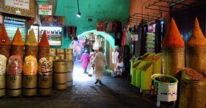 Medina de Marrakech, Marruecos.