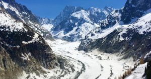 Mer de Glace. Chamonix, Alta Saboya. Auvernia-Ródano-Alpes. Francia.