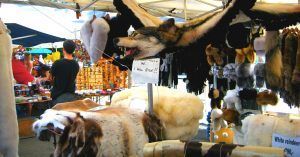 Mercado de Bergen, Noruega.