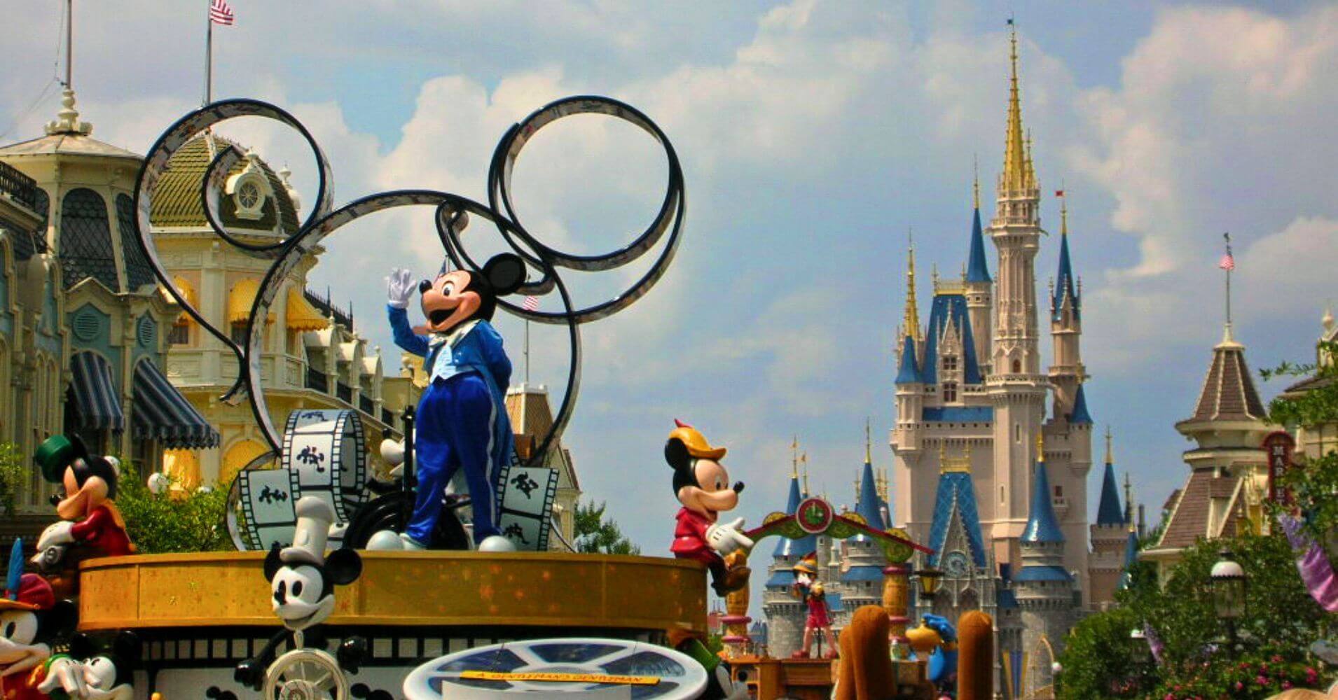 Micky Desfile Dismey Magic Kingdom. Orlando, Florida. Estados Unidos. Micky Desfile Dismey Magic Kingdom. Orlando, Florida. Estados Unidos.