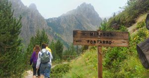 Mirador del Portarro. Parque Nacional de Aigües Tortes. Lérida, Cataluña.