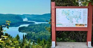 Mirador Le Passage. Parque Nacional La Mauricie. Quebec, Canadá.