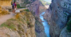 Miradores del Congost de Mont-Rebei. Lérida, Cataluña.